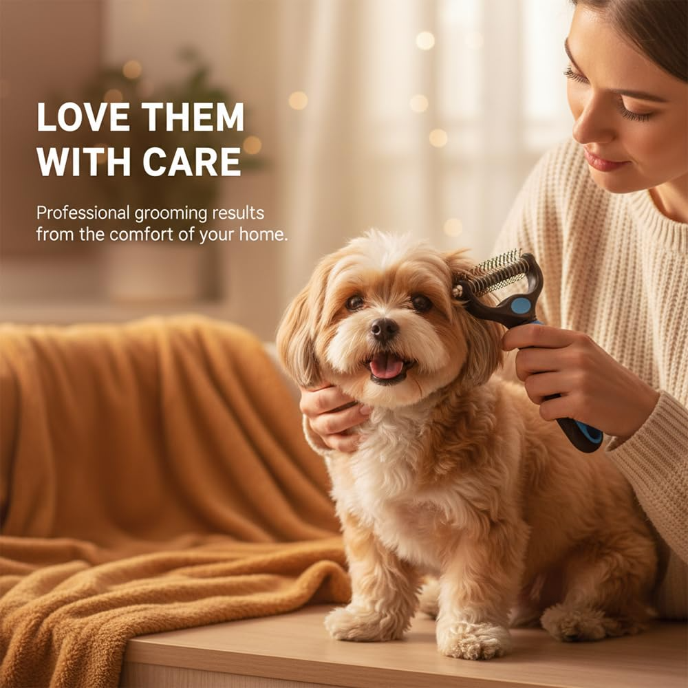 ChillHund GroomPro 2-in-1 Dematting Brush
