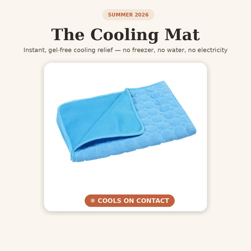 ChillHund Cooling Mat — instant gel-free cooling relief